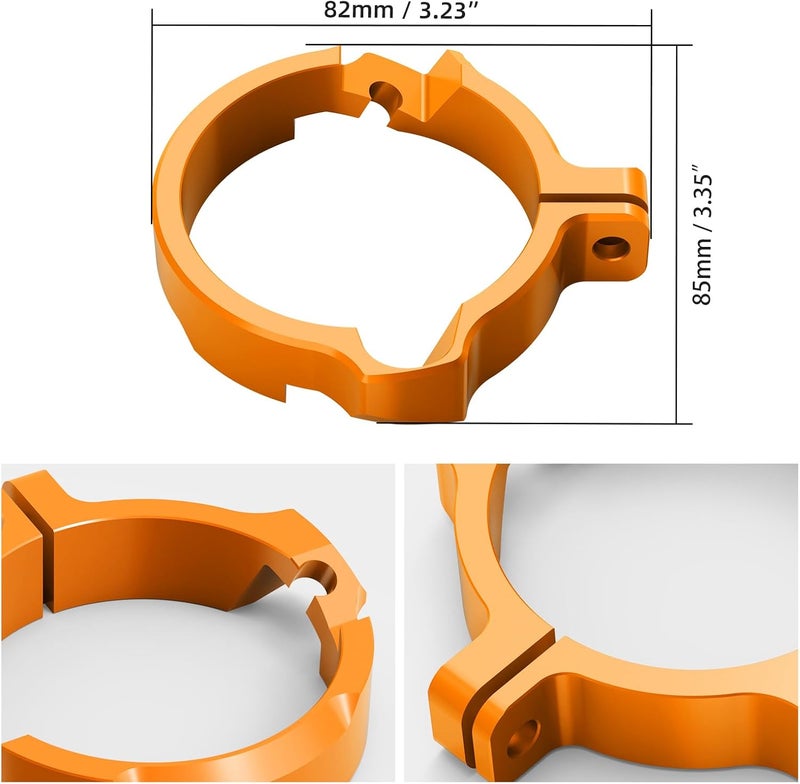 NICECNC Orange Flange Guard Compatible with KTM 250/300 EXC/XC/SX/XCW/XC-W Six Days/XC-W TPI 2017-2022 250/300 XC-W/EXC TPI 2023 See Fitment - Image 5